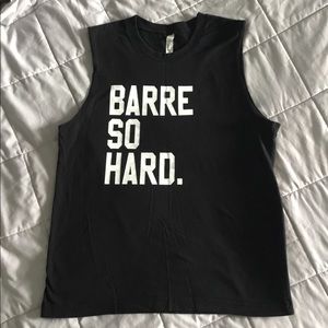 Barre So Hard muscle tank